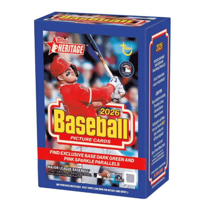 Sports Cards Topps - 2026 - Baseball - Heritage - Blaster Value Box - Cardboard Memories Inc.