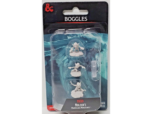 Role Playing Games Wizkids - Dungeons and Dragons - Unpainted Miniature - Nolzurs Marvellous Miniatures - Boggles - 90437 - Cardboard Memories Inc.
