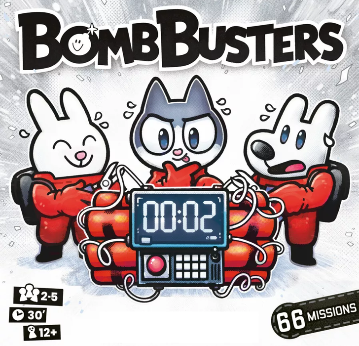 Board Games Pegasus Spiele - Bomb Busters - Cardboard Memories Inc.