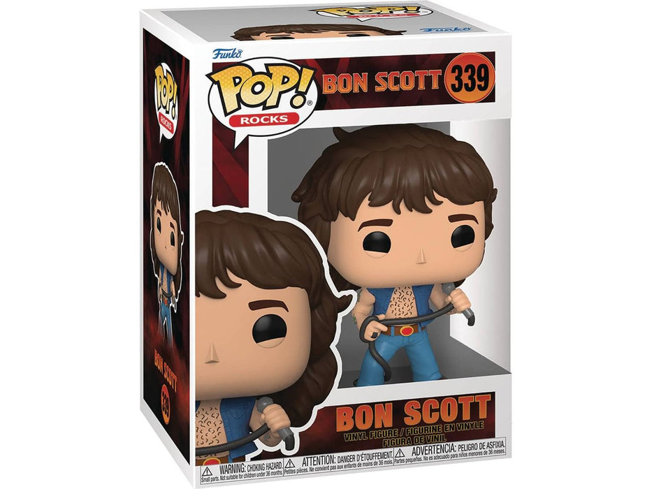 Action Figures and Toys POP! - Music - AC-DC - Bon Scott - Cardboard Memories Inc.