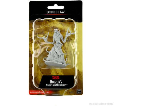 Role Playing Games Wizkids - Dungeons and Dragons - Unpainted Miniature - Nolzurs Marvellous Miniatures - Boneclaw - 90317 - Cardboard Memories Inc.