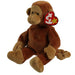 Plush TY Beanie Baby - Bongo the Monkey - Cardboard Memories Inc.