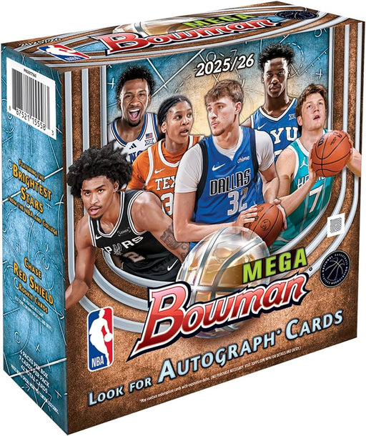 Sports Cards Topps - 2025-26 - Basketball - Bowman - Mega Box - Cardboard Memories Inc.