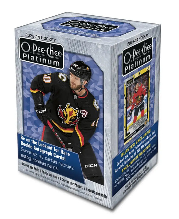 Sports Cards Upper Deck - 2023-24 - Hockey - O-Pee-Chee Platinum - Blaster Box - Cardboard Memories Inc.