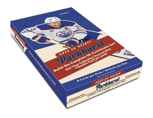 Sports Cards Upper Deck - 2025-26 - Hockey - Parkhurst - Hobby Box - Cardboard Memories Inc.