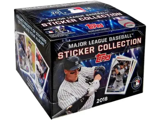 Sports Cards Topps - 2018 - Baseball - MLB Sticker - Box - Cardboard Memories Inc.