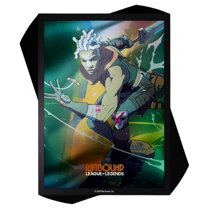Riftbound - League of Legends - Radiance - Art Sleeves - Ekko, Boy Who Shattered Time - 100 Count