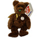 Plush TY Beanie Baby - Champion the FIFA Bear - Brazil - Cardboard Memories Inc.