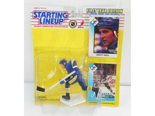 Action Figures and Toys Kenner - Starting Lineup - 1993 - NHL Brett Hull - Figure/Collector Card - Cardboard Memories Inc.