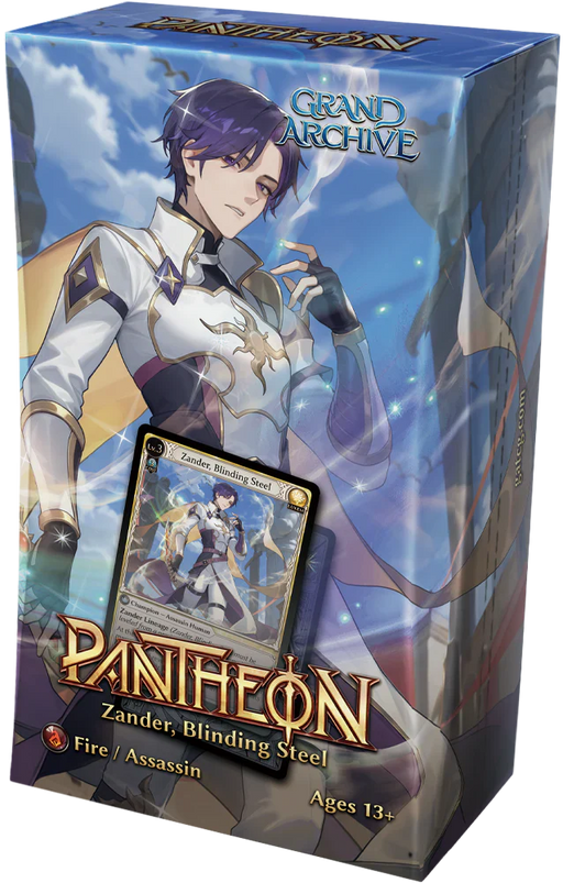 Collectible Card Games Grand Archive - Radiant Origins - Pantheon - Starter Deck - Zander, Blinding Steel - Cardboard Memories Inc.