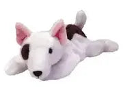 Plush TY Beanie Baby - Butch the Bull Terrier Dog - Cardboard Memories Inc.