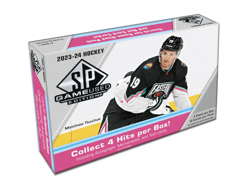 Sports Cards Upper Deck - 2023-24 - Hockey - SP Game Used - Hobby Box - Cardboard Memories Inc.