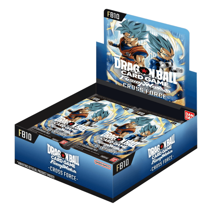 collectible card game Bandai - Dragon Ball Super - Fusion World - Cross Force - Booster Box - Cardboard Memories Inc.