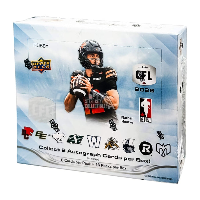 Upper Deck - 2026 - CFL Football - Hobby Box