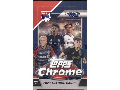 Sports Cards Topps - 2023 - Soccer - Major League Soccer - Chrome - Hobby Box - Cardboard Memories Inc.
