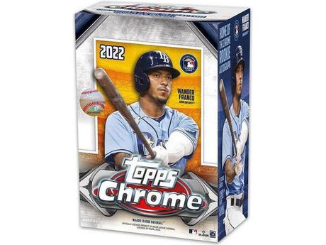 Sports Cards Topps - 2022 - Baseball - Chrome - Trading Card Blaster Box - Cardboard Memories Inc.
