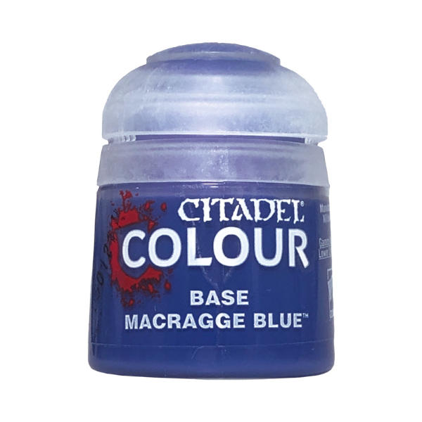 Paints and Paint Accessories Citadel Base - Macragge Blue - 21-08 - Cardboard Memories Inc.