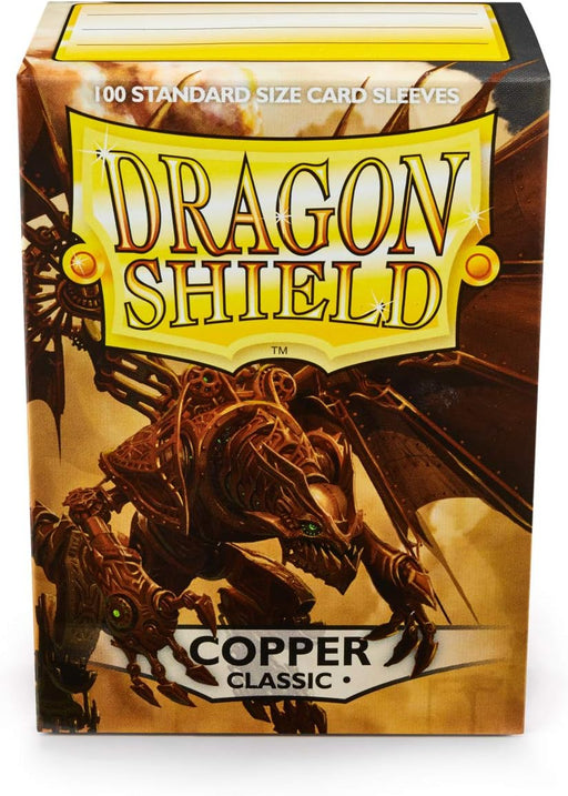 Supplies Arcane Tinmen - Dragon Shield Sleeves - Standard Size - Classic - Copper - Package of 100 - Cardboard Memories Inc.