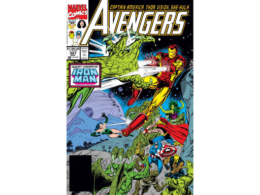 Comic Books Marvel Comics - Avengers (1963 1st Series) 327 (Cond. VG+) - 19168 - Cardboard Memories Inc.