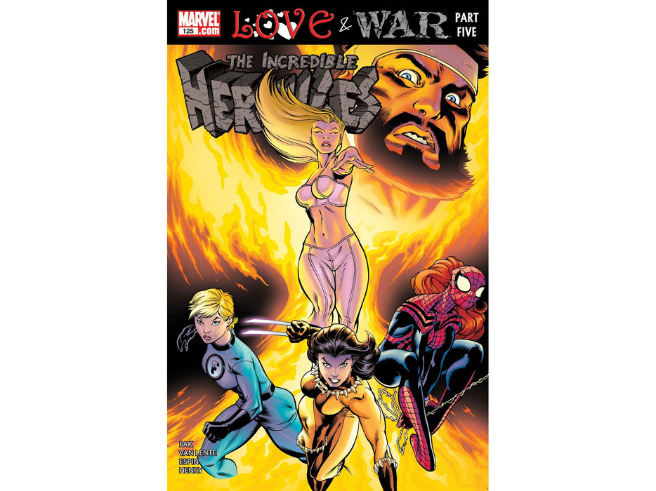 Comic Books Marvel Comics - Incredible Hercules (2008) 125 (Cond. VF-) - 19609 - Cardboard Memories Inc.