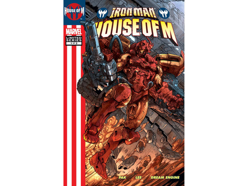Comic Books Marvel Comics - House of M Iron Man (2007) 001 (Cond. VG) - 19682 - Cardboard Memories Inc.