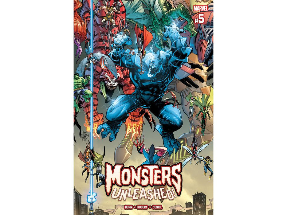 Comic Books Marvel Comics - Monsters Unleashed (2017 1st Series) 005 (Cond. VF-) - 18682 - Cardboard Memories Inc.