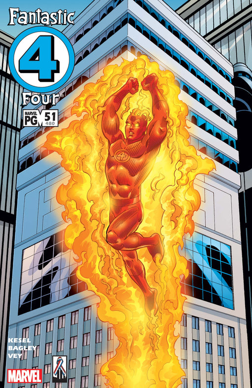 Comic Books Marvel Comics - Fantastic Four (1998 3rd Series) 051 (Cond. FN-) 21565 - Cardboard Memories Inc.