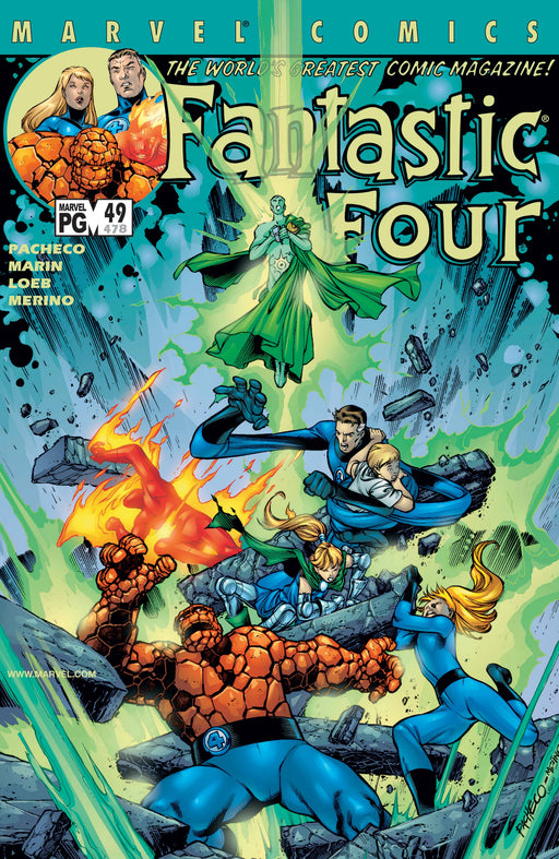 Comic Books Marvel Comics - Fantastic Four (1998 3rd Series) 049 (Cond. VF-) 21563 - Cardboard Memories Inc.