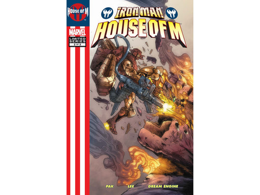 Comic Books Marvel Comics - House of M Iron Man (2007) 002 (Cond. VG) - 19683 - Cardboard Memories Inc.