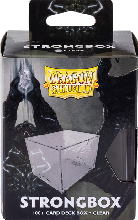 Supplies Arcane Tinmen - Dragon Shield - Deck Box - 100+ - Strongbox - Clear - Cardboard Memories Inc.