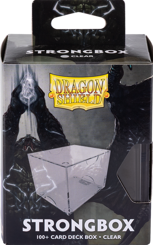 Supplies Arcane Tinmen - Dragon Shield - Deck Box - 100+ - Strongbox - Clear - Cardboard Memories Inc.