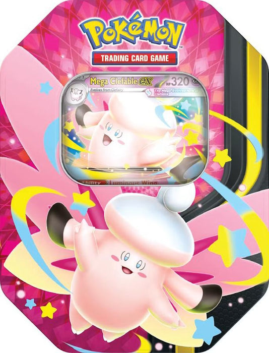 Pokémon - Mega Moonlit - Mega Clefable - Tin