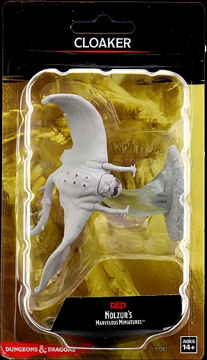 Role Playing Games Wizkids - Dungeons and Dragons - Unpainted Miniature - Nolzurs Marvellous Miniatures - Cloaker - 90083 - Cardboard Memories Inc.