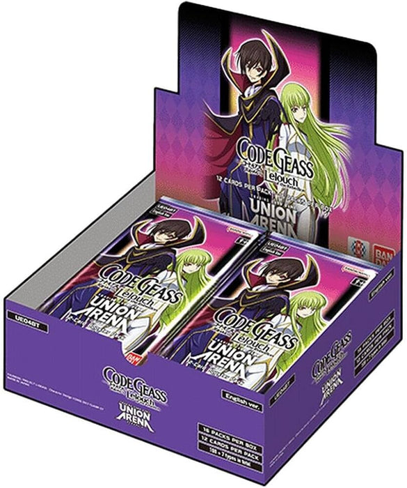 Non Sports Cards Bandai - Union Arena - Code Geass - Lelouch of The Rebellion - Booster Box - Cardboard Memories Inc.