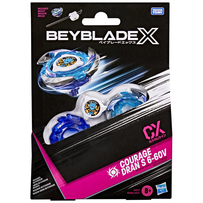 Hasbro - Beyblade X - Courage Dran - S 6-60V CX - Starter Pack