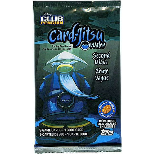 Sports Cards Topps - Club Penguin - Card-Jitsu Water - Pack - Second Wave - Cardboard Memories Inc.