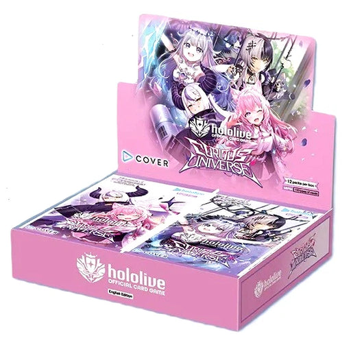 Trading Card Games Bushiroad - Hololive Card Game - Curious Universe - Booster Box - Cardboard Memories Inc.