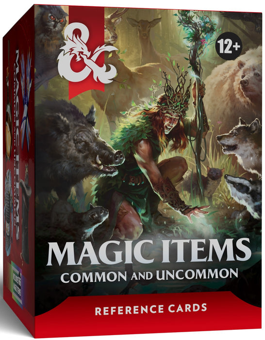 Wizards of the Coast - 2026 - Dungeons and Dragons - 5th Edition - Reference Cards - Magic Items - Common and Uncommon