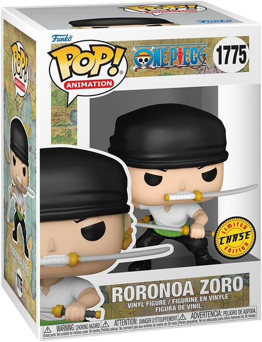 Action Figures and Toys POP! - Animation - One Piece - Roronoa Zoro - Chase - Cardboard Memories Inc.