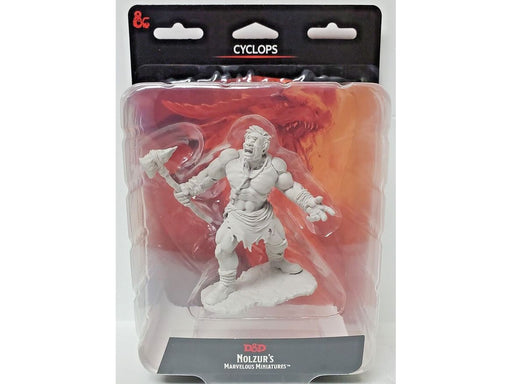Role Playing Games Wizkids - Dungeons and Dragons - Unpainted Miniature - Nolzurs Marvellous Miniatures - Cyclops - 90432 - Cardboard Memories Inc.