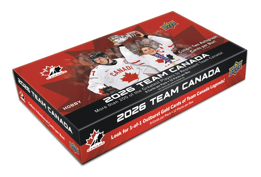 Sports Cards Upper Deck - 2025-26 - Hockey - Team Canada Hockey - Hobby Box - Pre-Order June 17th 2026 - Cardboard Memories Inc.