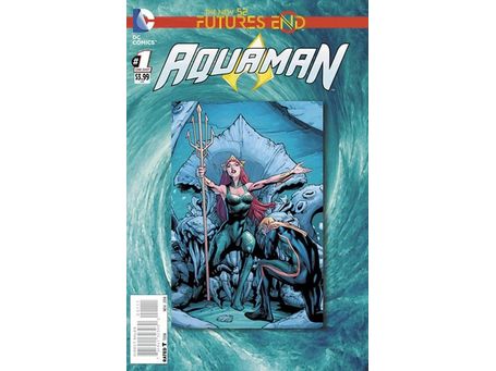 Comic Books DC Comics - Aquaman Futures End 001 (Cond. VF-) - 19718 - Cardboard Memories Inc.