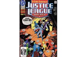 Comic Books DC Comics - Justice League America 055 (Cond. FN+) - 20404 - Cardboard Memories Inc.