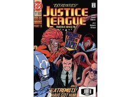 Comic Books DC Comics - Justice League America 057 (Cond. FN+) 20335 - Cardboard Memories Inc.