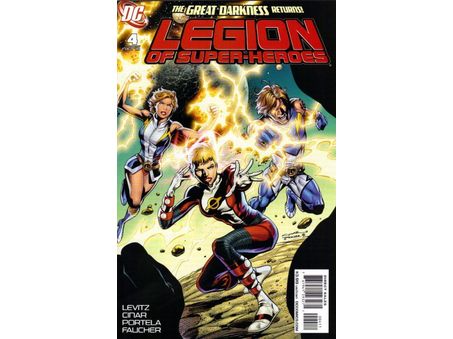 Comic Books DC Comics -  Legion Of Super-Heroes (2010) 004 (Cond. VF-) - 19856 - Cardboard Memories Inc.