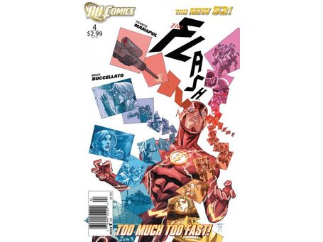 Comic Books DC Comics - Flash (4th Series) 004 (Cond. VF-) - 19818 - Cardboard Memories Inc.