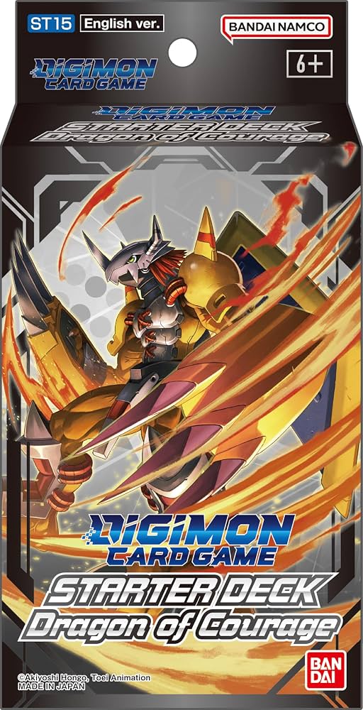 collectible card game Bandai - Digimon - Dragon of Courage - Starter Deck - Cardboard Memories Inc.