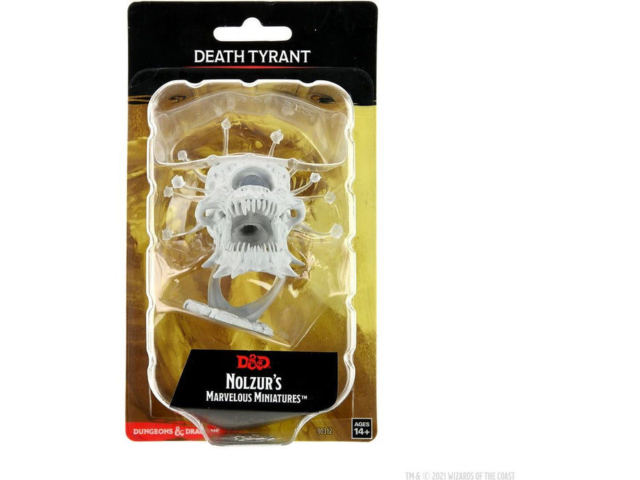 Role Playing Games Wizkids - Dungeons and Dragons - Unpainted Miniature - Nolzurs Marvellous Miniatures - Death Tyrant - 90312 - Cardboard Memories Inc.
