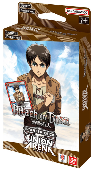 Non Sports Cards Bandai - Union Arena - Attack on Titan - Starter Deck - Cardboard Memories Inc.