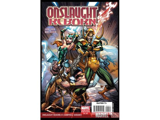 Comic Books Marvel Comics - Onslaught Reborn (2006) 004 CVR B Campbell Variant Edition (Cond. FN) 21137 - Cardboard Memories Inc.
